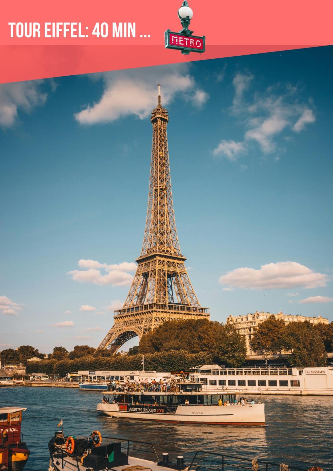 Charmant Appartement Calme Proche De Paris سان دوني المظهر الخارجي الصورة